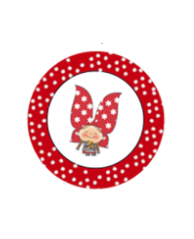 Assiette plate Lovely Elsa