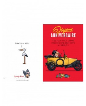 Carte d'anniversaire Lovely...