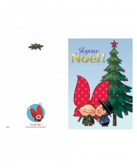 Carte Joyeux Noël Lovely Elsa