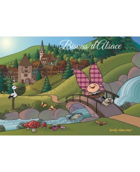 Carte postale Lovely Elsa